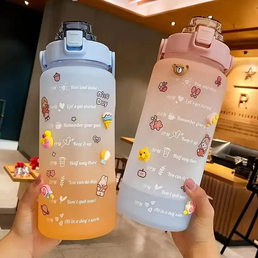 Kawaii Motivation Wasserflasche