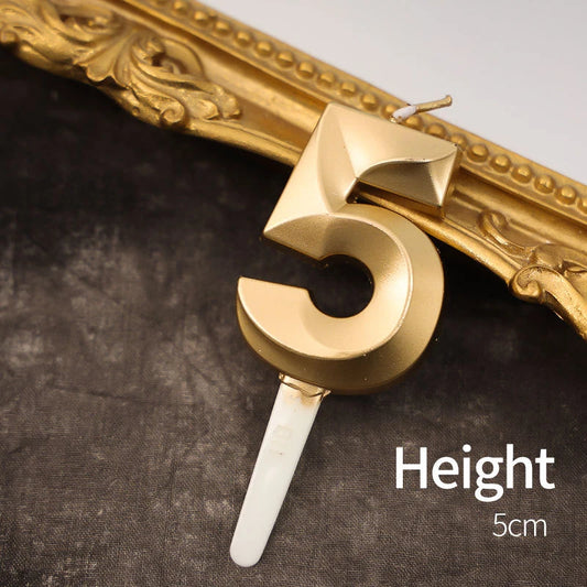 Bougies à gâteau numériques à brancher 0-9 - 100 jours de bébé