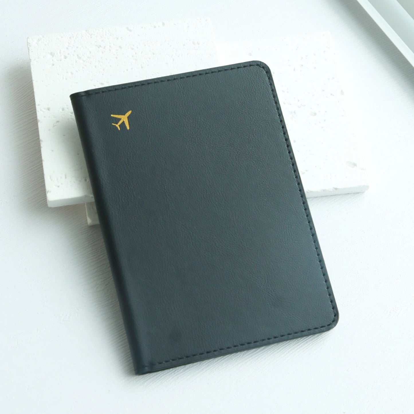 Slim Leather Passport Cover