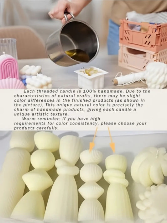 Rubik's Cube Scented Soy Wax Candle - Geometric Aromatherapy