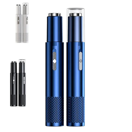 Rechargeable Electric Nose Hair Clipper - 2-in-1 Unisex Automatic Washable Shaver