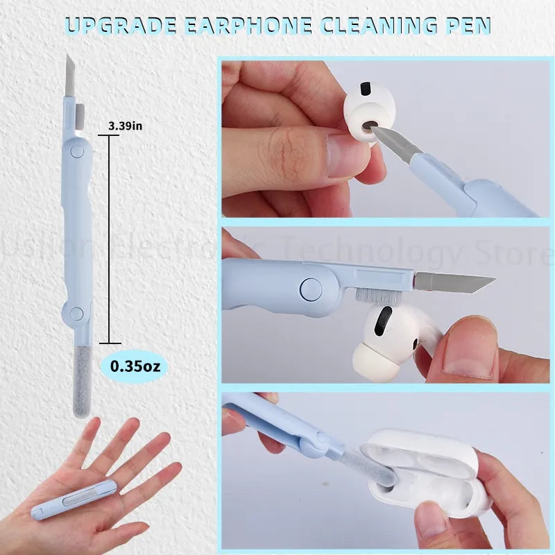 7-in-1 Electronics Cleaning Kit with Brush & Pen