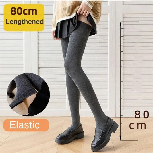 Super Long Cotton Thigh-High Warm Socks