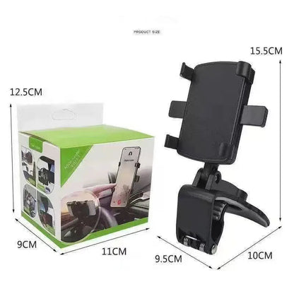 Multi-function Car Mobile Phone Holder for Rearview Mirror