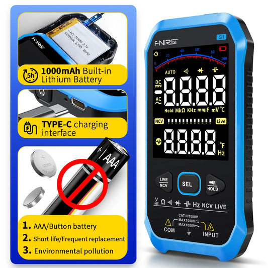digital multimeter, multimeter tester, smart digital multimeter, smart multimeter, capacitance tester, voltage tester, digital multi meter, electrical tester, multi meter