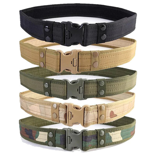 Tactical Canvas Belt for Men
