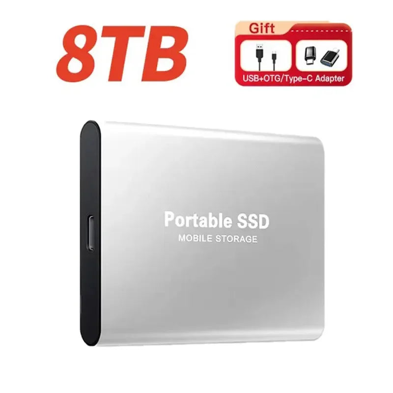 Mini disque dur de stockage SSD externe 1 To