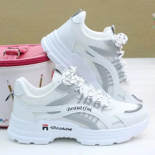 Chaussures de course à plateforme respirantes et élégantes pour femmes
