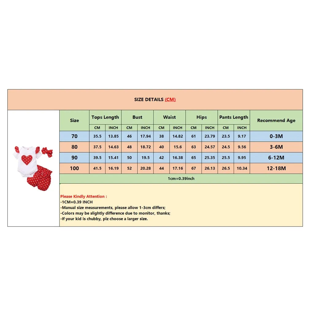 Short Sleeve Polka Dot Summer Baby Girl Outfit