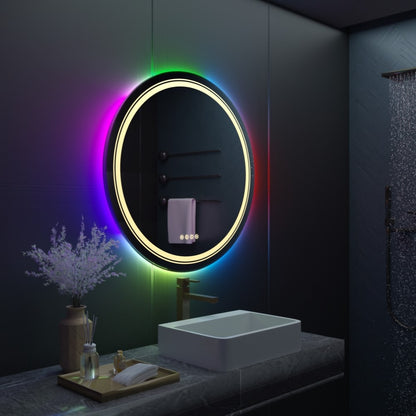 RGB Backlit Bathroom Mirror