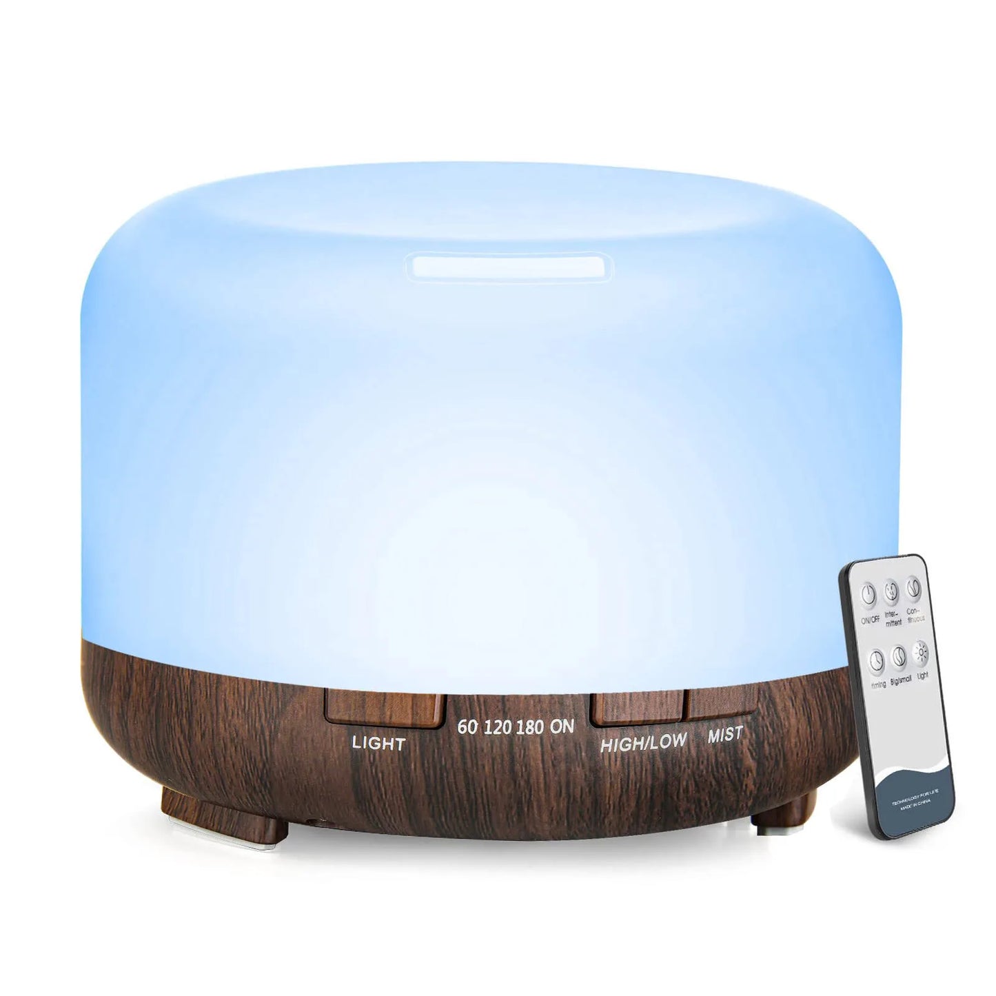 500ML Aromatherapy Remote Control Diffuser