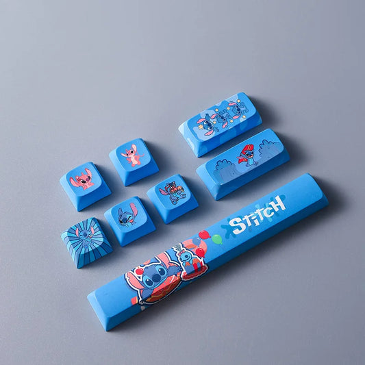 8 Color Cute Little Monster Keycaps - Game Mechanical Keycaps