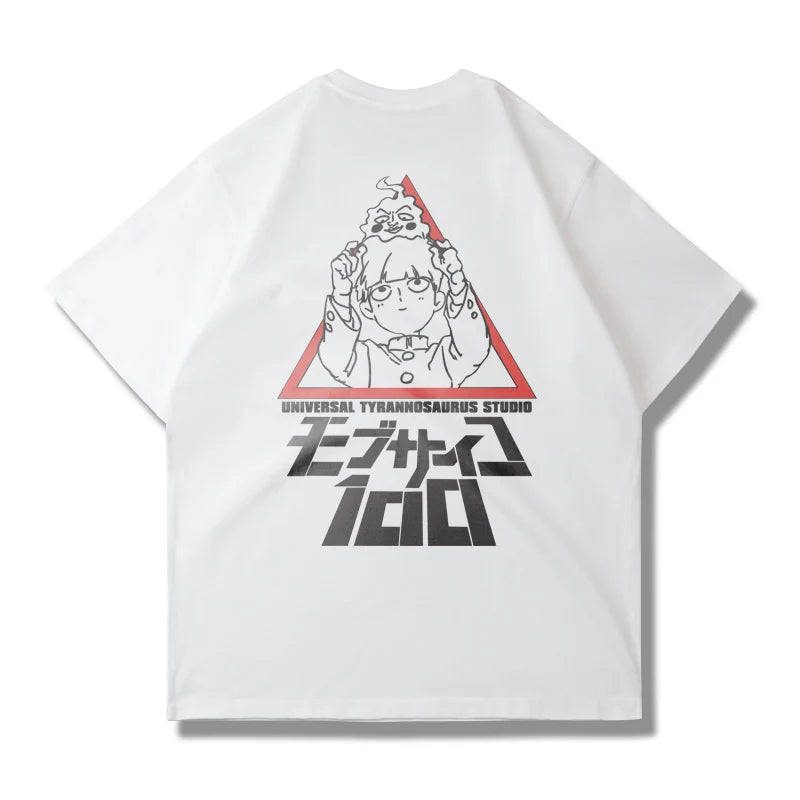 T-shirt en coton imprimé dinosaure drôle pour hommes