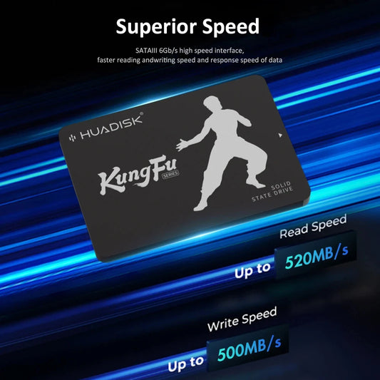 HUADISK SATA 3 SSD Disque Dur 120 GO 240 GO 480 GO 128 GO 256 GO 512 GO 2.5 GO HDD SATA3.0 6Gbps TLC Disque SSD pour Ordinateur De Bureau