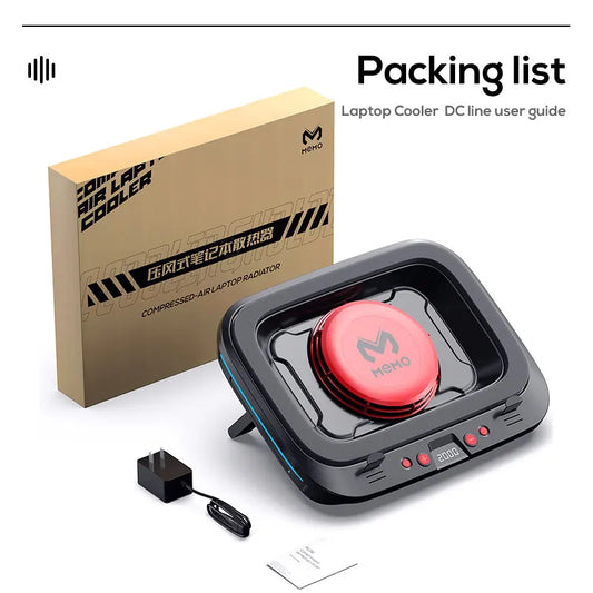 Powerful Gaming Laptop Cooling Stand - Fan