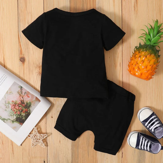 0-3 Years Toddler Newborn Baby Boy 2PCS Clothes Set