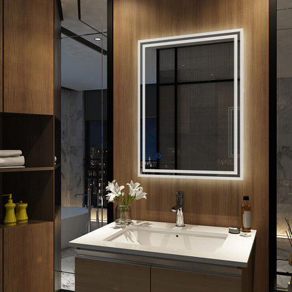 Dimmable LED Backlit Bathroom Mirror