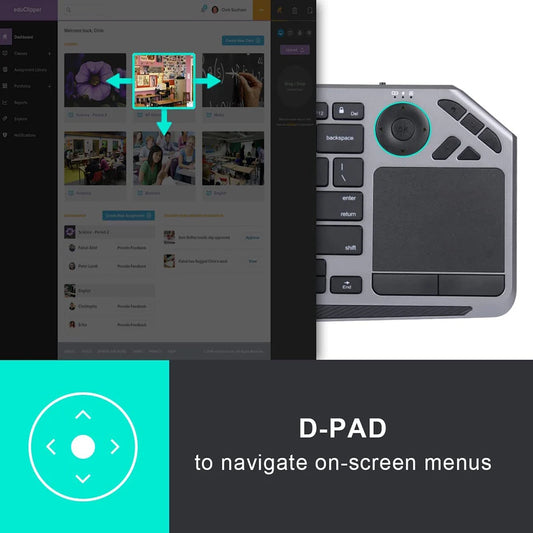 7-Color Backlit Touchpad Keyboard