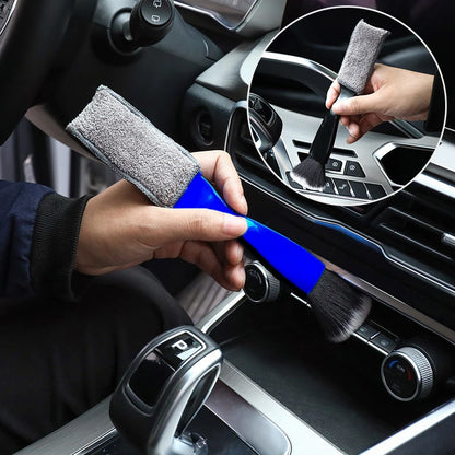 Multifunctional Soft Brush for Car Interior Cleaning