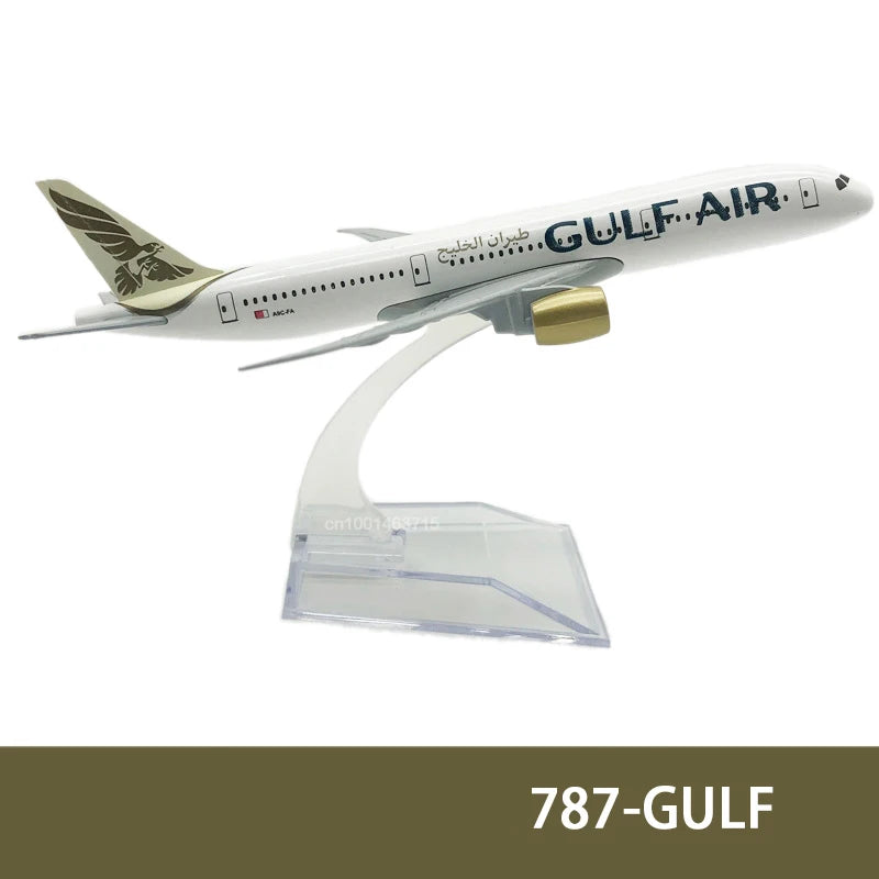 Metallflugzeug-Nachbildung Emirates Airlines A380 B777 Flugzeug Druckguss-Modell Spielzeug für Jungen