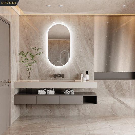 Frameless Touch Mirror