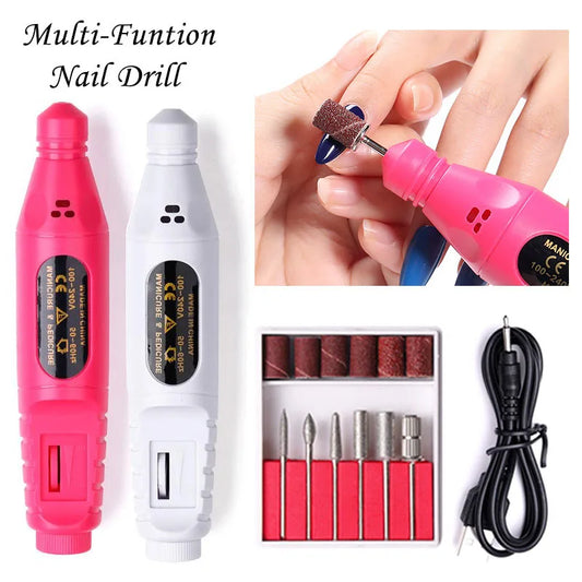 nail drill, nail drill machine, nail drill set, electric nail drill, nail drill kit, electric manicure set