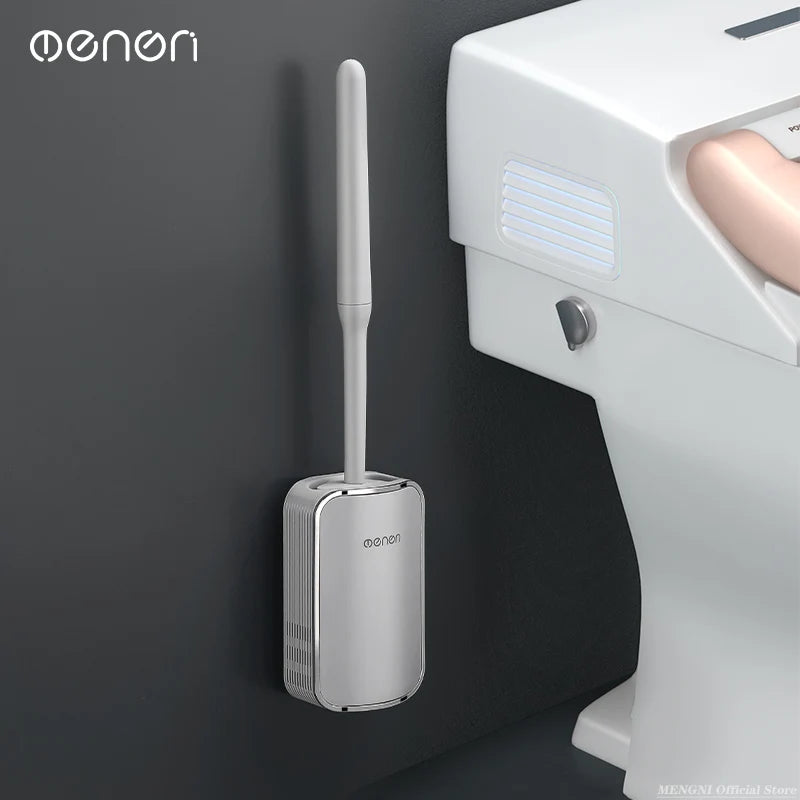 Brosse WC à vidange rapide à fixation murale