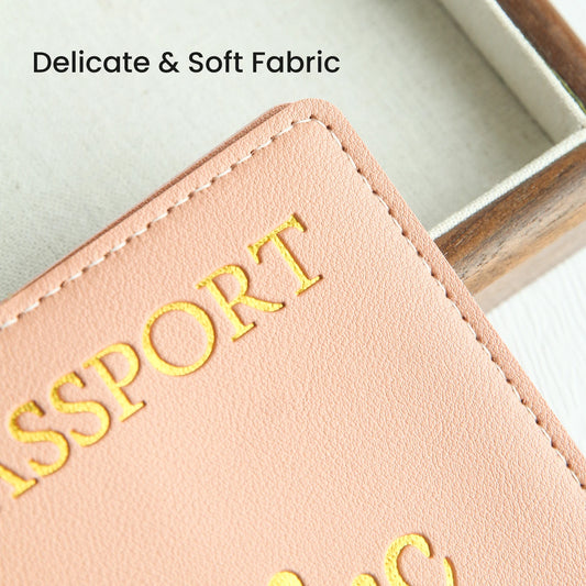 Chic Passport Cover & Luggage Tag Set