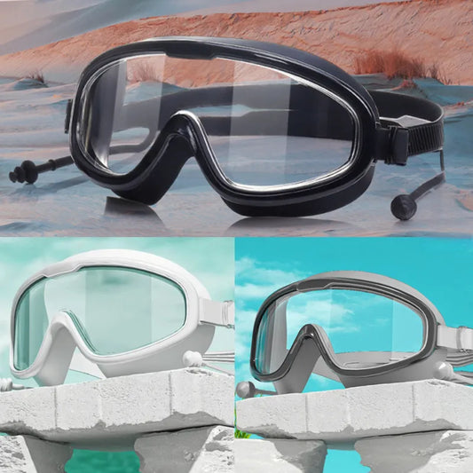 swimming goggles, anti fog goggles, anti fog swimming goggles, swimming goggles adults, large swimming goggles, swimming gear, swimming sunglasses