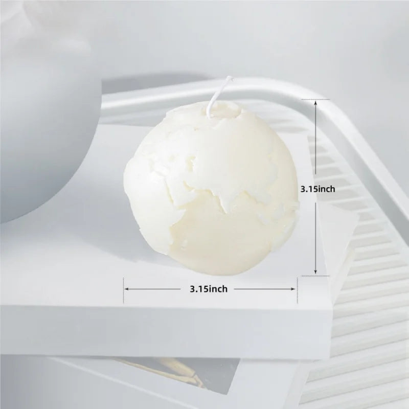 Rubik's Cube Scented Soy Wax Candle - Geometric Aromatherapy