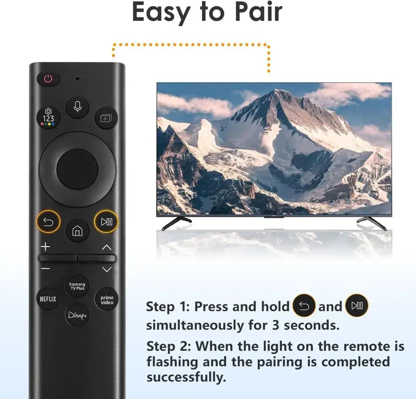 Ersatz-Smart-Fernbedienung von Samsung für HD- und 4K-Fernseher – BN59-01310A/BN59-01312A