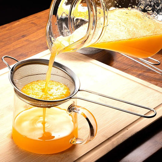 Tamis à farine en acier inoxydable pour la cuisson