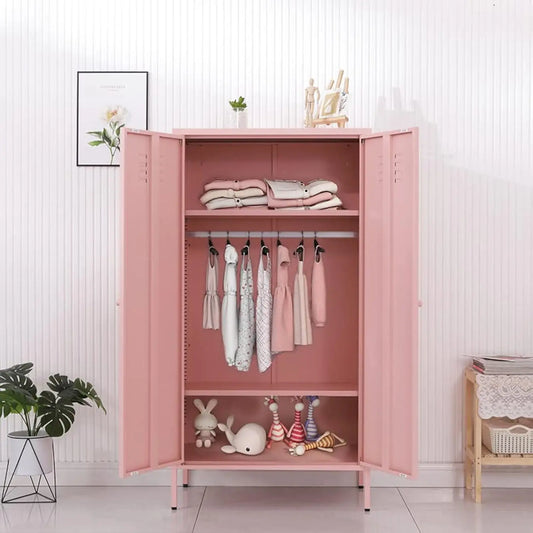 Armoire d'entrée blanche élégante