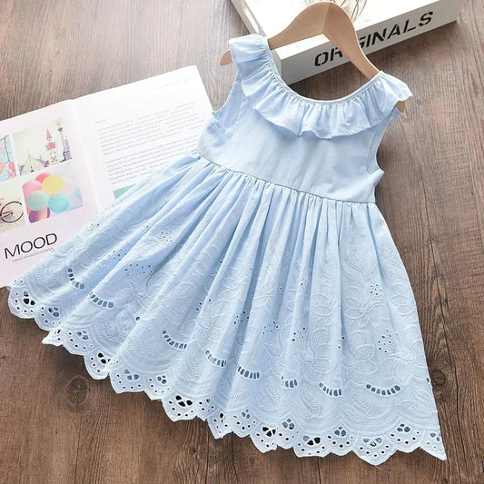 Children's Party Clothing Floral Princess Elegant Dress