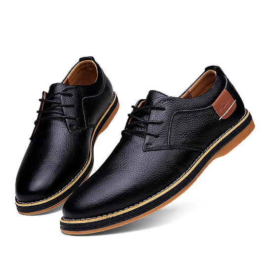 Men's Genuine Leather flat Shoes