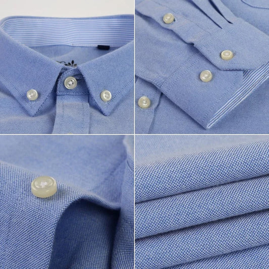 Chemise formelle blanche coupe slim pour hommes