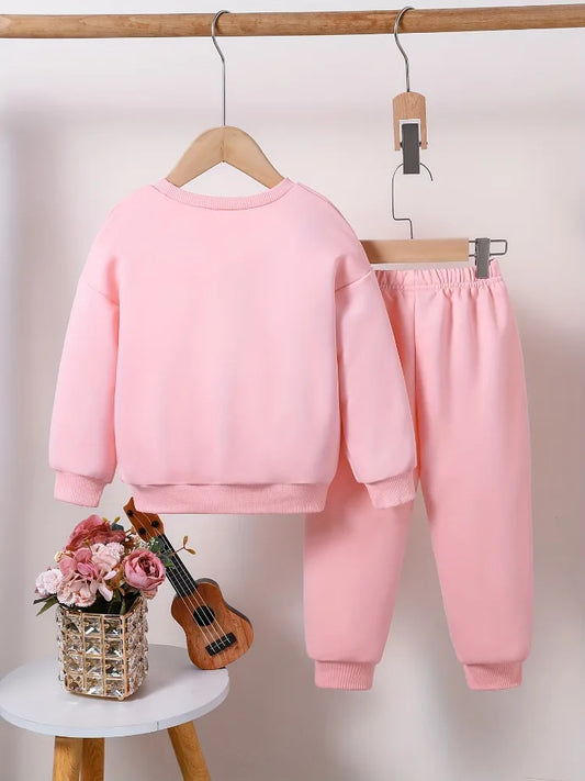 Heart Bead Toddler Girl Outfit