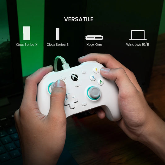 Manette filaire Xbox G7 SE avec joystick à effet Hall pour console Xbox Series X, Xbox Series S, Xbox One