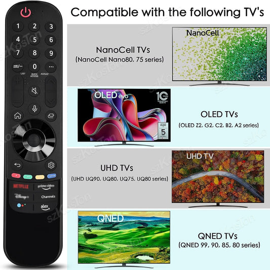 LG MR21GA Magic Remote - Pointeur et commande vocale