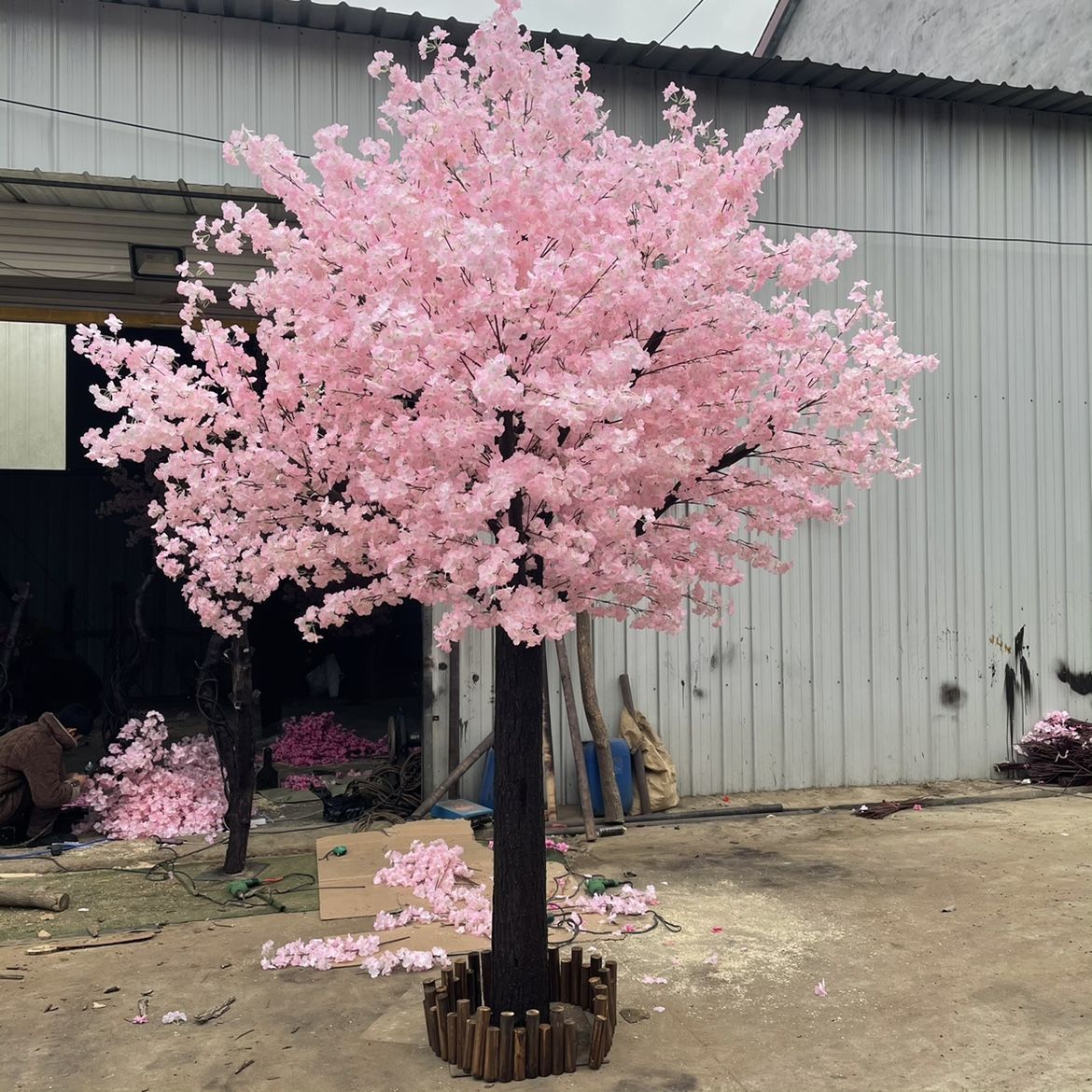 Faux Cherry Tree - Lifelike Decor for Weddings & Events