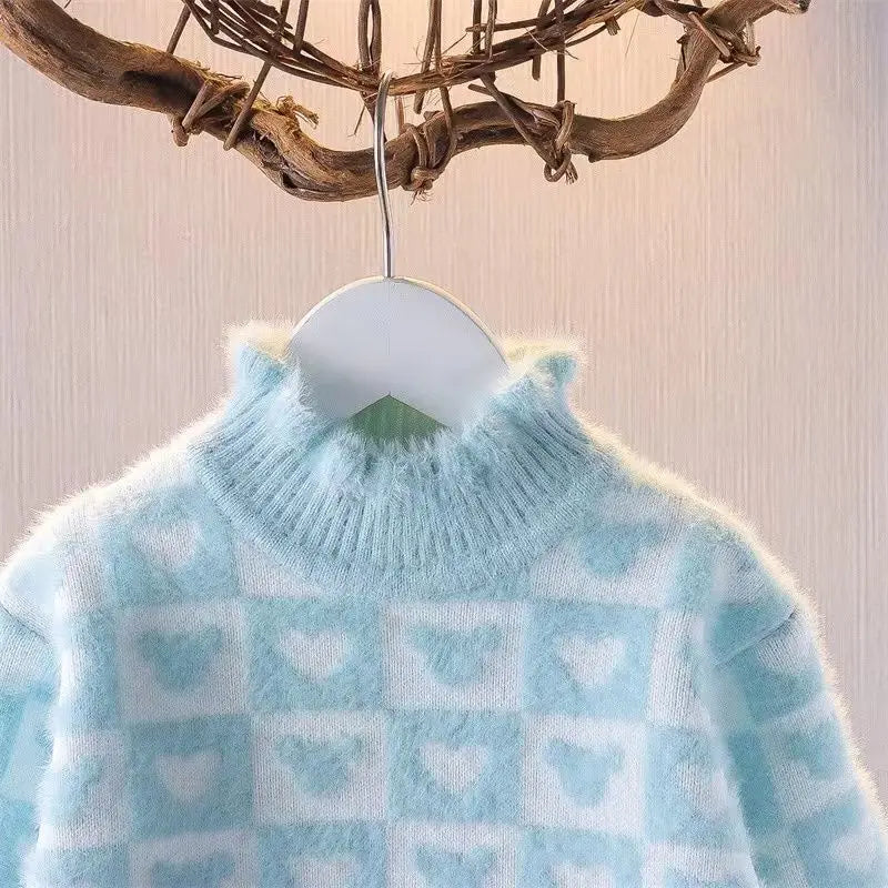 Chic Mink Velvet Sweater