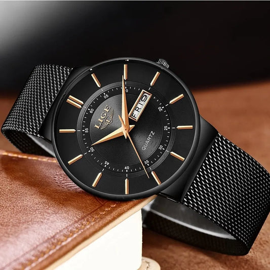 Ultra-Thin Waterproof Men's Luxury Watch