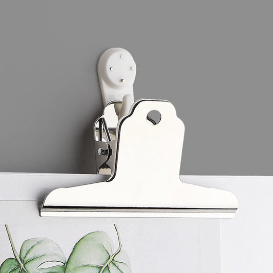 Stainless Steel Multi-functional Paper Clips - Strong Binders for Office and Household