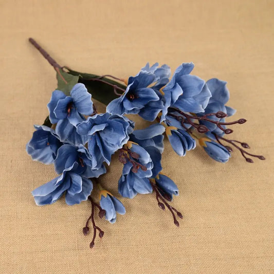 Bouquet de magnolia artificiel – Fleurs en soie réalistes pour la décoration de la maison