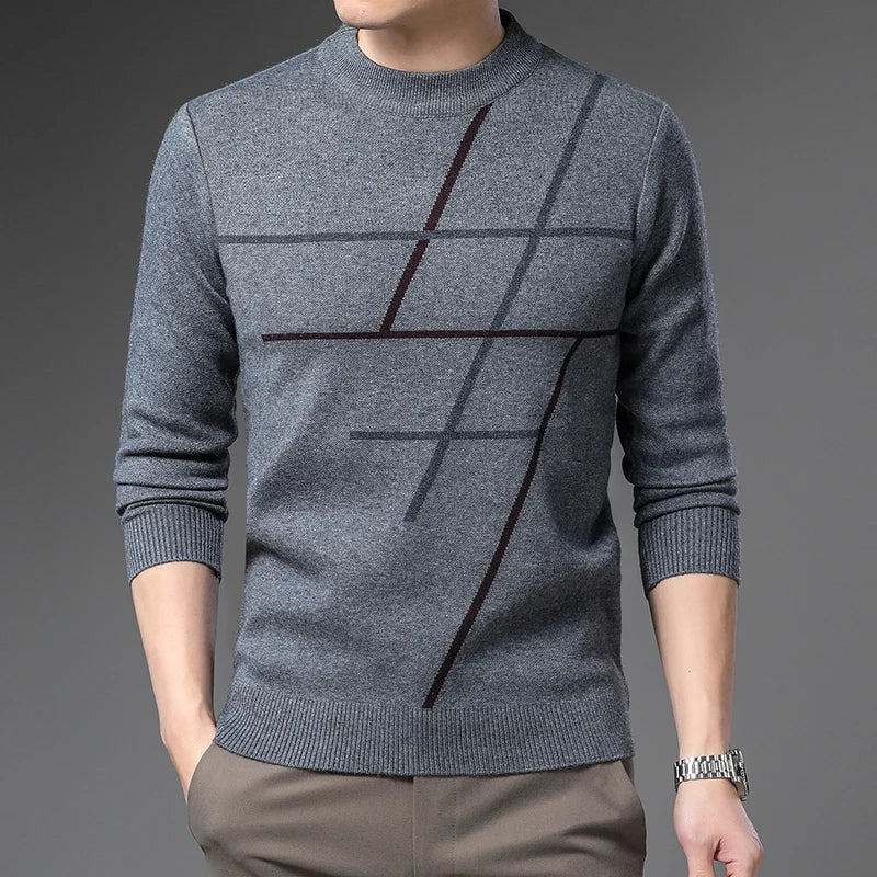 Men's Sweater Striped winter Sweaters