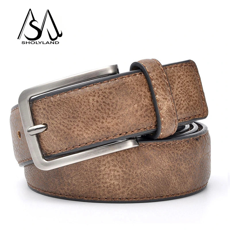 Ceinture en cuir de luxe pour hommes