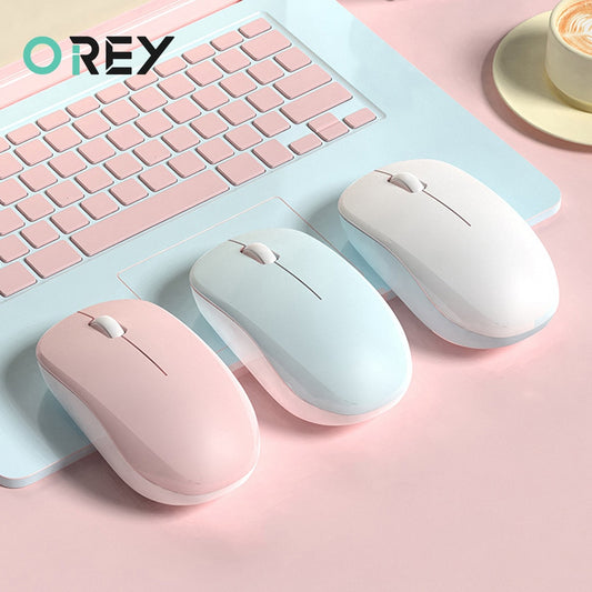 Ultraschlanke kabellose Maus – 2,4 G Silent Gaming