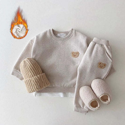 Ensemble de vêtements pour bébé coréen d'automne