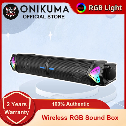 RGB Speaker- Portable Sound & Light