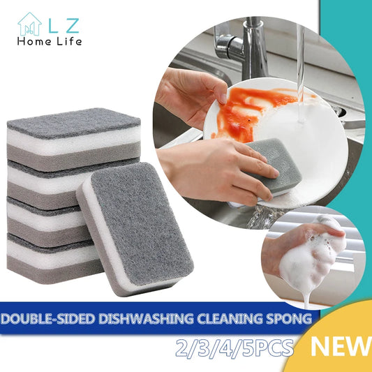 Double-Sided Dishwashing Sponges
